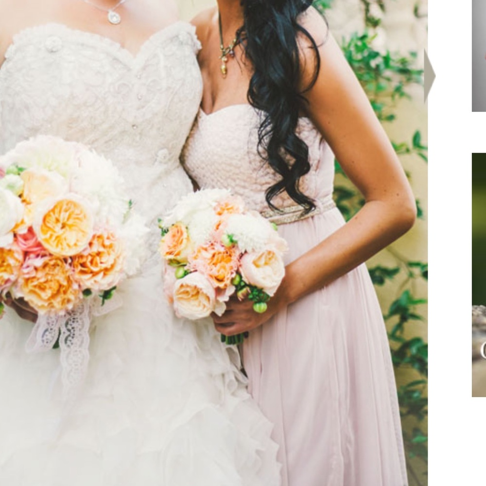 Lulu's Strapless Blush Pink Lace & Tulle Party Dress - Picture 3 of 7